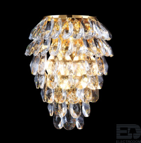 Бра Crystal Lux CHARME AP3 GOLD/TRANSPARENT - цена и фото